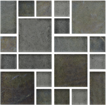Aquabella Night Life Melody Blend Glass Tile